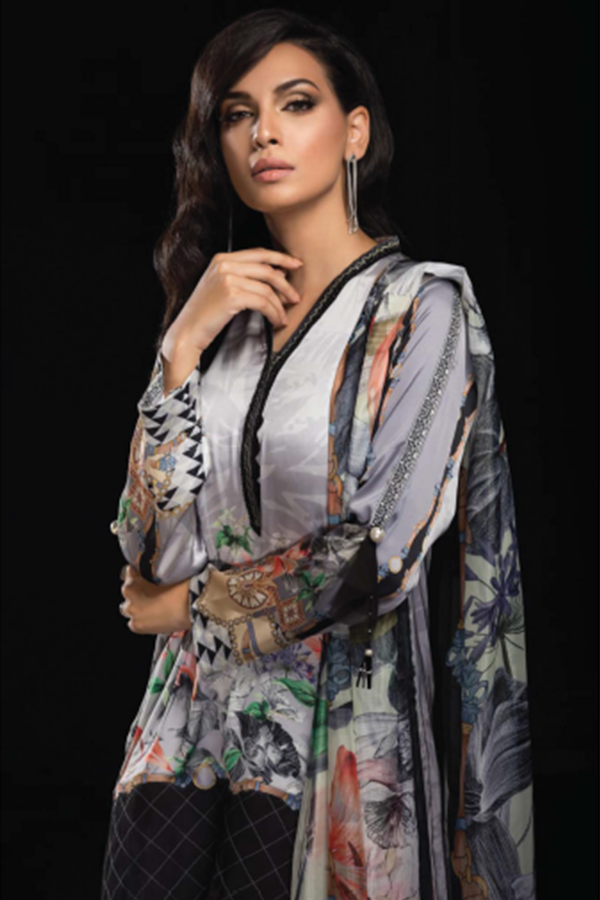 Asian Trends | Sapphire Digital Printed lawn