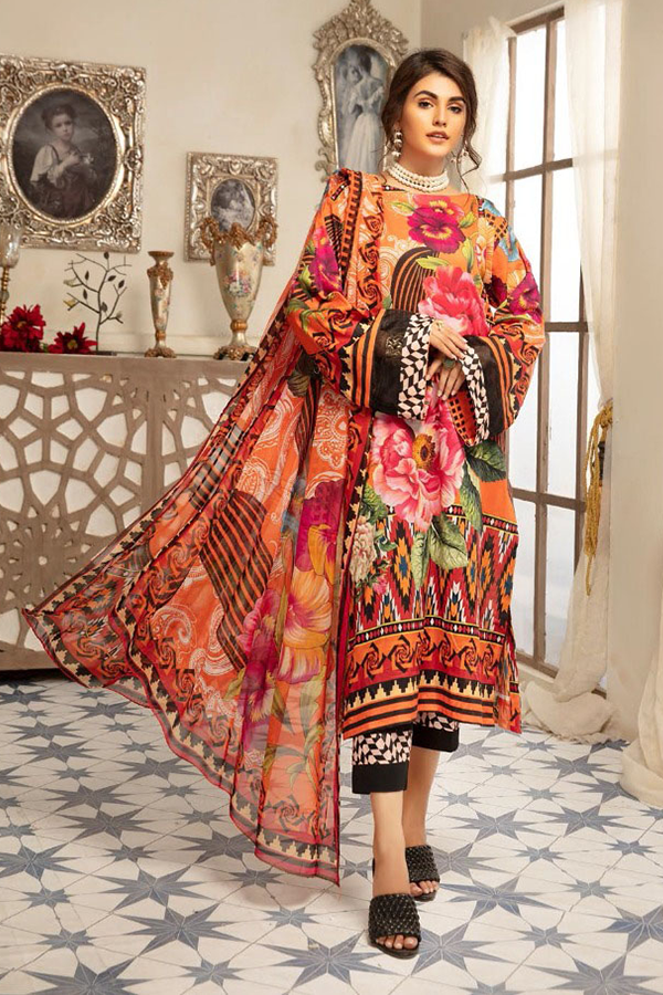 Asian Trends |  JOHRA Fantacy Luxury Digital Printed Lawn Collection