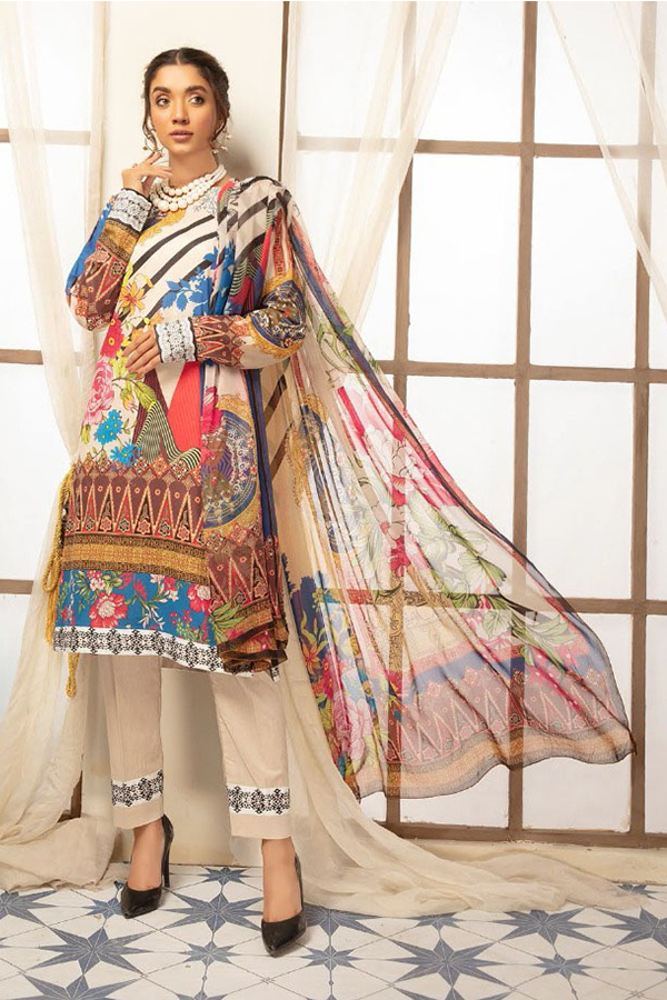 Asian Trends |  JOHRA Fantacy Luxury Digital Printed Lawn Collection
